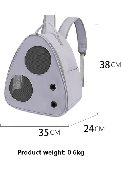 Açık Gri Evcil Hayvan Çantası Taşıyıcı Sırt Çantası Köpek Kedi Açık Seyahat Sırt Çantası Örgü Nefes Köpek Göğüs Sırt Çantası Katlanabilir Taşınabilir Evcil Hayvan Taşıyıcı (Yurt Dışından)