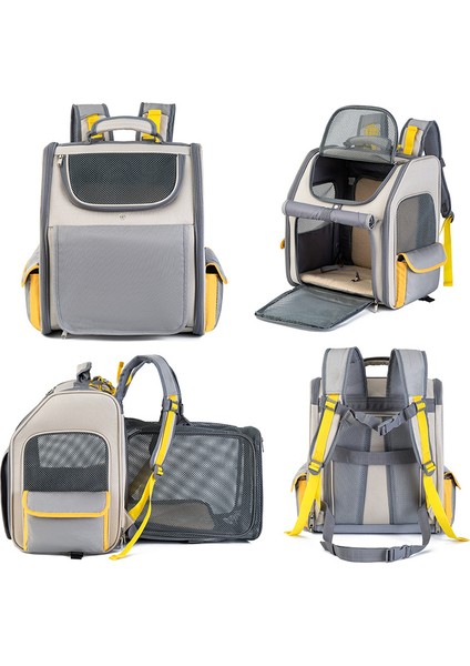 Olarak Kedi Taşıyıcı Sırt Çantası Genişletilebilir Örgü Nefes Katlanabilir Küçük Köpekler Kediler Için Pet Seyahat Çantaları Tavşanlar Evcil Hayvan Taşıyıcı Sırt Çantası Yeni (Yurt Dışından) modelleri