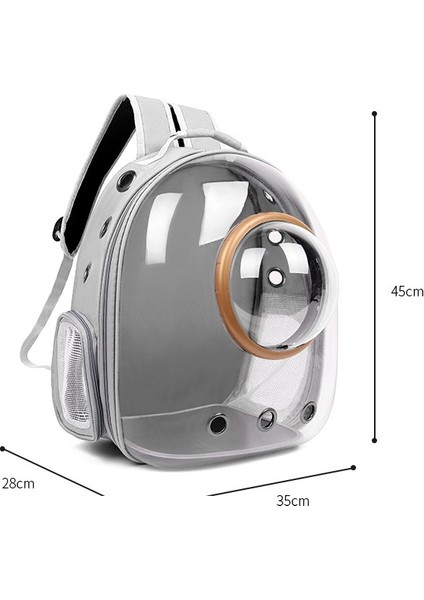 M M Kedi Taşıma Çantaları Kedi Çantası Nefes Taşınabilir Evcil Hayvan Taşıma Çantası Açık Seyahat Sırt Çantası Kedi Köpek Için Şeffaf Uzay Evcil Hayvan Sırt Çantası (Yurt Dışından) fırsatları