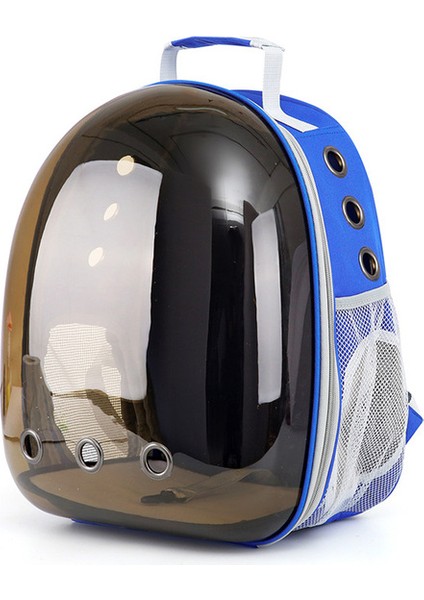 Mavi Evcil Hayvan Malzemeleri Havayolu Onayı Kedi Yavrusu Nefes Alabilir Şeffaf Kapsül Sırt Çantası Seyahat Trekking Dış Mekan Kullanımı Için Tasarlanmış (Yurt Dışından)