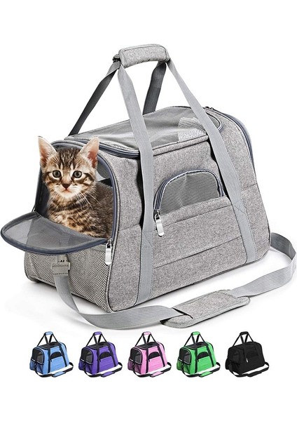 Mor Köpek Taşıyıcı Sırt Çantası Kedi Küçük Köpekler Taşıma Çantası Evcil Hayvan Çanta Araba Pet Taşıma Kutusu Seyahat Nefes Kedi Sırt Çantası (Yurt Dışından) indirimleri