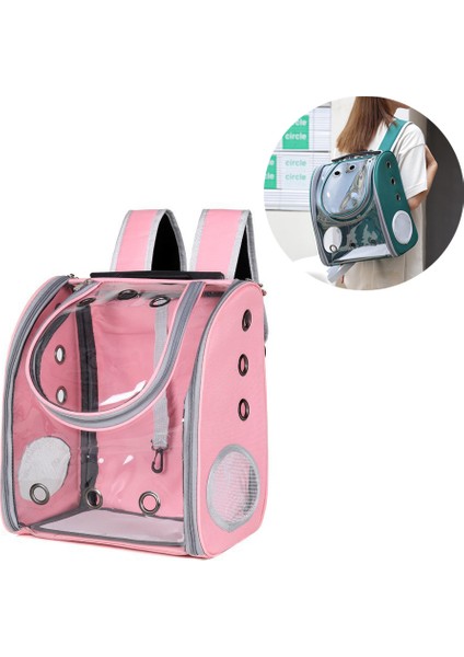 Sarı Şeffaf Köpek Pet Uzay Kafesi Taşıma Çantası Kedi Taşıyıcı Sırt Çantası Köpek Seyahat Taşınabilir Çanta Sling Yorkie Chihuahua Köpek Malzemeleri (Yurt Dışından) modelleri