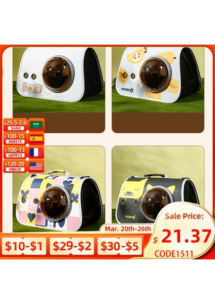 D Yumuşak Evcil Hayvan Taşıyıcıları Taşınabilir Nefes Alabilir Katlanabilir Çanta Kedi Köpek Taşıma Çantaları Giden Seyahat Evcil Hayvan Çantası Kilitleme Güvenlik Fermuarları ile (Yurt Dışından) indirimleri