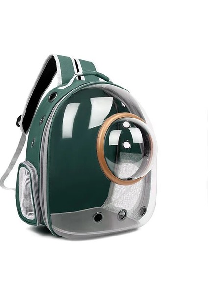 A M Kedi Taşıma Çantaları Kedi Çantası Nefes Taşınabilir Evcil Hayvan Taşıma Çantası Açık Seyahat Sırt Çantası Kedi Köpek Için Şeffaf Uzay Evcil Hayvan Sırt Çantası (Yurt Dışından)