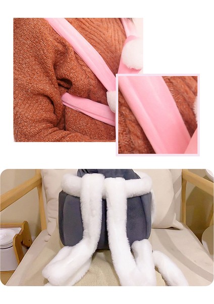 Pembe L 6 kg Içinde Kedi Sırt Çantası Kedi Yatağı Evcil Hayvanlar Için Çift Amaçlı Taşıma Taşınabilir Nefes Alabilen Çanta Yavru Köpek Taşıma Çantası Kedi Aksesuarları (Yurt Dışından) indirimleri