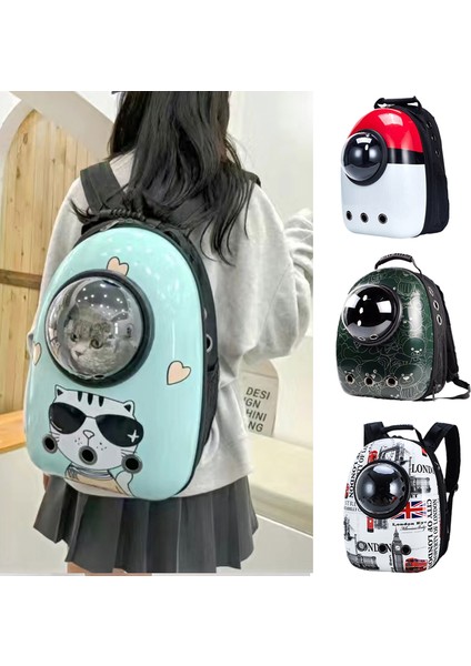 Sevimli Kedi S-Altında 6.0 kg Pet Karikatür Baskı Kedi Sırt Çantası Taşıyıcı Pet Açık Seyahat Malzemeleri Kediler Için Yavru Nefes Kedi Taşıma Çantaları Mochila Para Gato (Yurt Dışından)