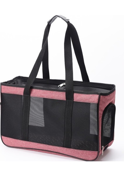 Pembe 50CMX19CMX30CM Nefes Rahat Kedi Taşıma Çantası Taşıyıcı Çanta Kedi Köpek Için Taşınabilir Açık Çanta Tek Omuz Messenger Çanta (Yurt Dışından) fiyatları