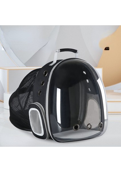 Harcanan Siyah L Kedi Çantası Şeffaf Genişleme Uzay Kapsülü Evcil Hayvan Çantası Teddy Taşınabilir Çanta Köpek Çantası Sırt Çantası Köpek Kedi Malzemeleri (Yurt Dışından) fiyatları