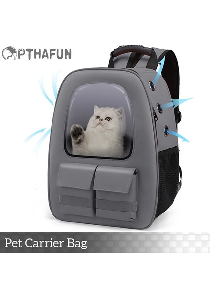 Mavi Pet Kedi Sırt Çantası Kedi Taşıma Çantası Açık Pet Omuz Çantası Nefes Taşınabilir Seyahat Şeffaf Pencere Çantası Küçük Köpekler Kediler Için (Yurt Dışından) fiyatları