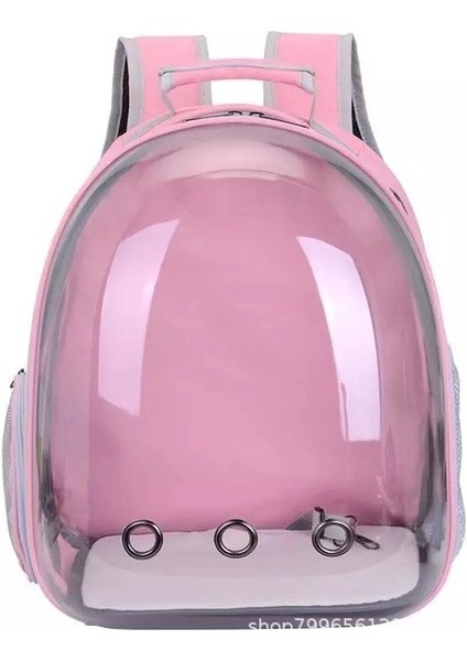 Stil-Pembe Kediler Için Taşıyıcı Açık Pet Omuz Çantası Taşıyıcılar Taşınabilir Sırt Çantası Şeffaf ve Nefes Alabilir Küçük Köpekler Kediler Için Uygun (Yurt Dışından)
