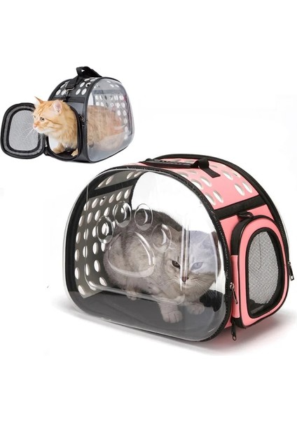 Mavi 36X20X22 cm Kedi Taşıma Çantası Kedi Kafesi Taşıma Sırt Çantası Köpek Kedi Çantası Seyahat Pet Taşınabilir Nefes Taşıyıcı Şeffaf Sırt Çantası Kediler Için Pet (Yurt Dışından) modelleri
