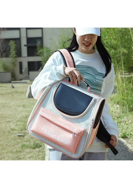 Açık Mavi Taşınabilir Açık Büyük Kapasiteli Sırt Çantası Evcil Hayvan Çantası Taşınabilir Nefes Taşınabilir Katlanabilir Kedi Çantası Uzay Kapsülü Köpek Çantası (Yurt Dışından) indirimleri