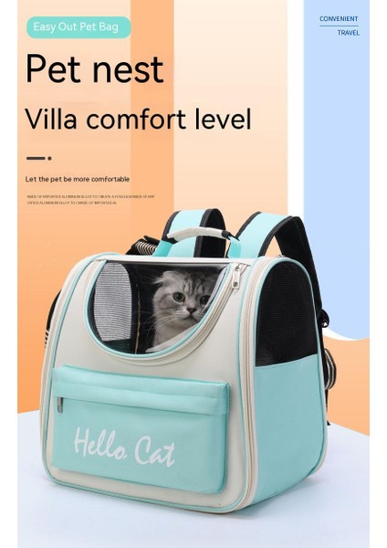 Lavanta 34X37X25 cm Kedi Açık Taşıma Çantası Nefes Taşınabilir Kedi Sırt Çantası Seyahat Şeffaf Çanta Kediler Köpekler Için Taşıma Evcil Hayvan Malzemeleri (Yurt Dışından) indirimleri