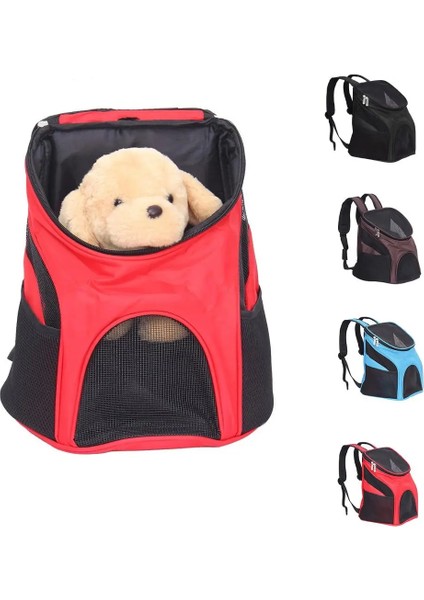 Mavi 30X31X33 Pet Köpek Taşıyıcı Sırt Çantası Pet Açık Kedi Taşıyıcı Sırt Çantası Taşınabilir Fermuar Örgü Sırt Çantası Nefes Köpek Çanta Malzemeleri (Yurt Dışından) fırsatları
