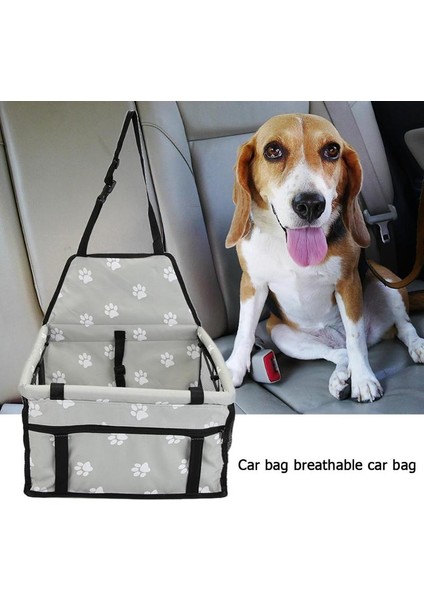 Siyah Taşınabilir Pet Köpek Araba Taşıyıcı Asılı Örgü Çanta Köpek Sepeti Su Geçirmez Kedi Köpek Koltuğu Güvenli Tutucu Ped Mat Seyahat Aksesuarları (Yurt Dışından) indirimleri