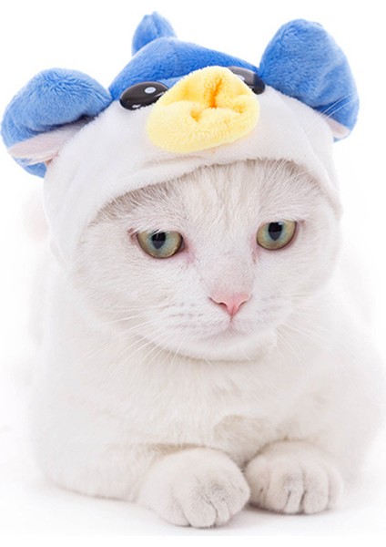 L Sevimli Karikatür Evcil Hayvan Şapka Peluş Köpek Kedi Hairwear Köpek Yavrusu Şapkalar Kap Headdress Tavşan Kulaklar Kediler Kap Şapka Evcil Hayvan Aksesuarları (Yurt Dışından) fırsatları