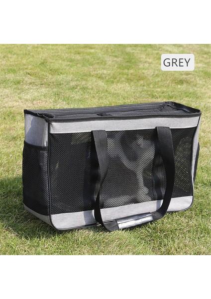 OUT4096-3 Hanpanda Kış Sıcak Taşınabilir Büyük Kapasiteli Tek Omuz Kalınlaşmış Oxford Kumaş Evcil Hayvan Çantası Gezi Taşınabilir 360° Nefes Alabilen Kedi Çantası (Yurt Dışından)