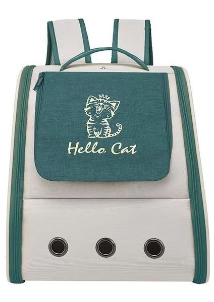 AA088-4 Pet Kedi Taşıyıcı Sırt Çantası Nefes Açık Seyahat Sırt Çantası Kediler Için Taşıma Çantası Anti Ayrılma Kemeri Taşıma Pet Malzemeleri (Yurt Dışından)