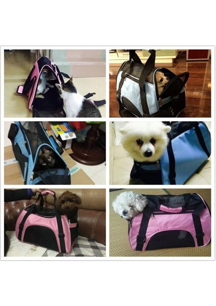 Yeşil S Ev Pet Köpek Taşıyıcı Çanta Örgü Nefes Alabilir Katlanabilir Omuz Çantaları Taşınabilir Giden Seyahat Pet Kediler Köpekler Taşıyıcı Çanta (Yurt Dışından) fırsatları