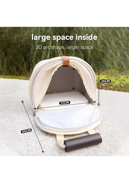 Krem Rengi Kedi Taşıyıcı Sırt Çantası Küçük Köpek Seyahat Taşıma Çantası Pet Taşınabilir Taşıma Taşıyıcıları Örgü Pencere Yavru Kediler Aksesuarları (Yurt Dışından) indirimleri