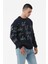 Baskılı Bisiklet Yaka Sweatshirt 5