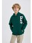 Erkek Çocuk NBA Boston Celtics Oversize Fit Kapüşonlu Kalın Sweatshirt A5531A823WN 3