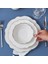 Daisy Platinium Wave Shape Kayık Tabaklı 27 Parça 6 Kişilik Porselen Yemek Takımı 1