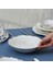 Daisy Platinium Wave Shape Kayık Tabaklı 27 Parça 6 Kişilik Porselen Yemek Takımı 3