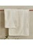 Luica 4 Parça Banyo/Baş Havlusu Hamam Seti Offwhite Bej 3