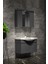 Yıldız Banyo Dolabı Takımı 75CM Asma Komple Renkli 2