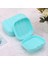 Beyaz 9x5 cm Banyo Sabunluk Plaka Plastik Kasa Ev Duş Seyahat Yürüyüş Tutucu Konteyner Taşınabilir Sabun Saklama Kutusu Dağıtıcı Malzemeleri (Yurt Dışından) 5