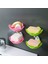 Yeşil 1 Pc Yaratıcı Lotus Şekli Sabun Kutusu Çift Katmanlı Duvara Monte Plastik Sabunluk Su Tahliye Sabunluk Banyo Aksesuarları (Yurt Dışından) 3