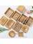 Tip 6 Bambu Kasa Tepsi Ahşap Küf Önlemek Drenaj Kutusu Sabun Kutusu Doğal Bambu Yemekleri Banyo Sabunu Tutucu Banyo Tuvalet Araçları (Yurt Dışından) 2