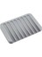 Gri Sabunluk Kaymaz 11.4*8*1 cm Silikon Sabunluk Boşaltma Hiçbir Delme Yerden Tasarruf Banyo Kaymaz Drenaj Misafir Tuvalet (Yurt Dışından) 1