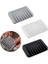 Gri Sabunluk Kaymaz 11.4*8*1 cm Silikon Sabunluk Boşaltma Hiçbir Delme Yerden Tasarruf Banyo Kaymaz Drenaj Misafir Tuvalet (Yurt Dışından) 3