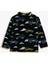 Sweatshirt Dik Yaka Yarım Fermuarlı Uzun Kollu Baskı Detaylı Şardonlu 2