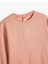 Sweatshirt Uzun Kollu Bisiklet Yaka Baskı Detaylı Şardonlu Pamuklu 3