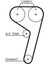 Ford Focus 1.4 / 1.6 Benzin Triger Seti Devirdaimli 1998-2004 4