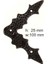 Antik Bronz L Köşe E-27 1