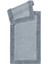 Pamuklu 2li Kare Banyo Klozet Paspas TAKIMI(60X100 60X50) Gri 1