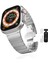 Metal Kordon Apple Watch Ultra/ultra 2 Tokalı Kayış 49MM 44MM 45MM 42MM 41MM 40MM 38MM Metal Baklalı Kordon Apple Watch Serisi 9 8 7 6 5 4 3 2 1 Se (Titanium, 49MM 45MM 44MM 42MM 41MM 40MM 38MM) 1