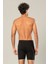 Erdem Siyah Pamuk Elastan Uzun Boxer 1416 2