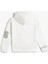 Kapşonlu Sweatshirt Sim Baskı Detaylı Uzun Kollu Şardonlu 2