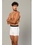 Erdem Beyaz Pamuk Elastan Uzun Boxer 1417 3