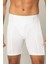 Erdem Beyaz Pamuk Elastan Uzun Boxer 1416 2