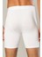 Erdem Beyaz Pamuk Elastan Uzun Boxer 1416 4