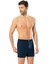 Erdem 3'lü Lacivert Penye Boxer 1400 2