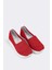 Kırmızı Kadın Günlük Bez Rahat Ayakkabı 2