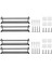 Delinmeyen Metal Mutfak Rafları Basit Duvara Monte Depolama (Yurt Dışından) 3
