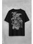 Samurai Japanese Samuray Japonca Street Wear Urban Sırt Ön Baskılı Oversize Tişört T-Shirt 1